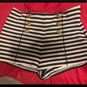 Forever 21 stripped shorts
